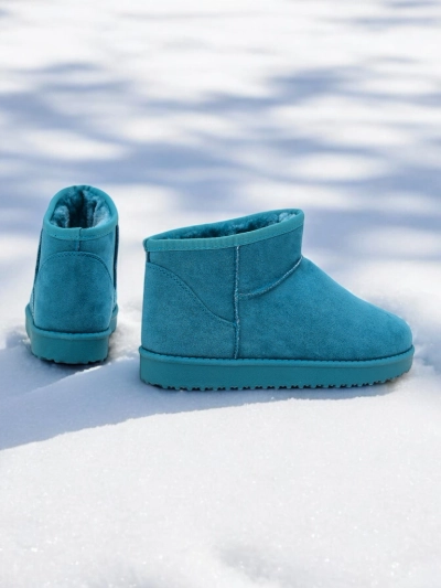 Royalfashion Short women's snow boots like Hozis