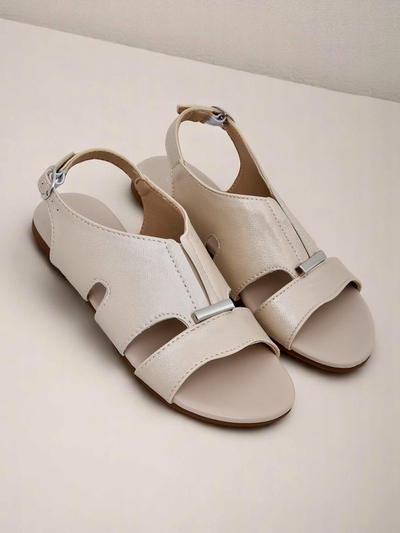 Royalfashion Sieviešu sandales uz plakanas zoles Solea Comfort