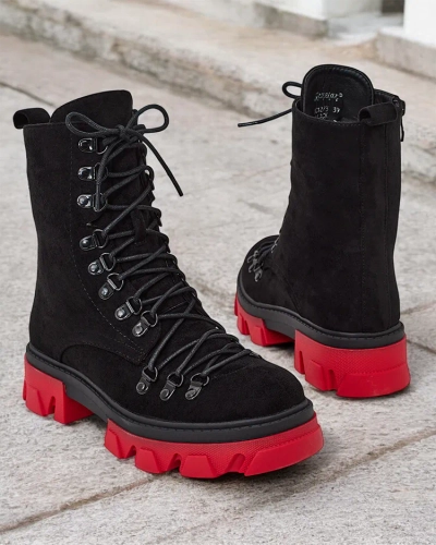 Royalfashion Women's lace-up boots Xorri
