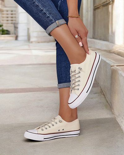 Royalfashion Women's sneakers with decorative laces Timi