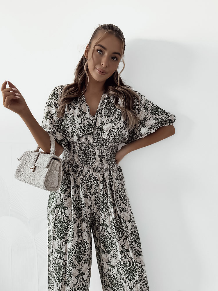Royalfashion Patterned women's jumpsuit