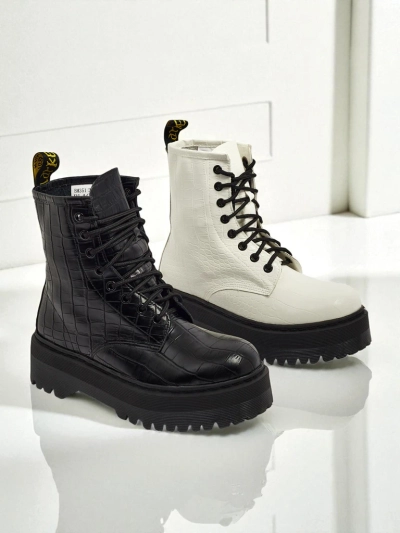 Damskie botki workery z t
loczeniem Arvessa