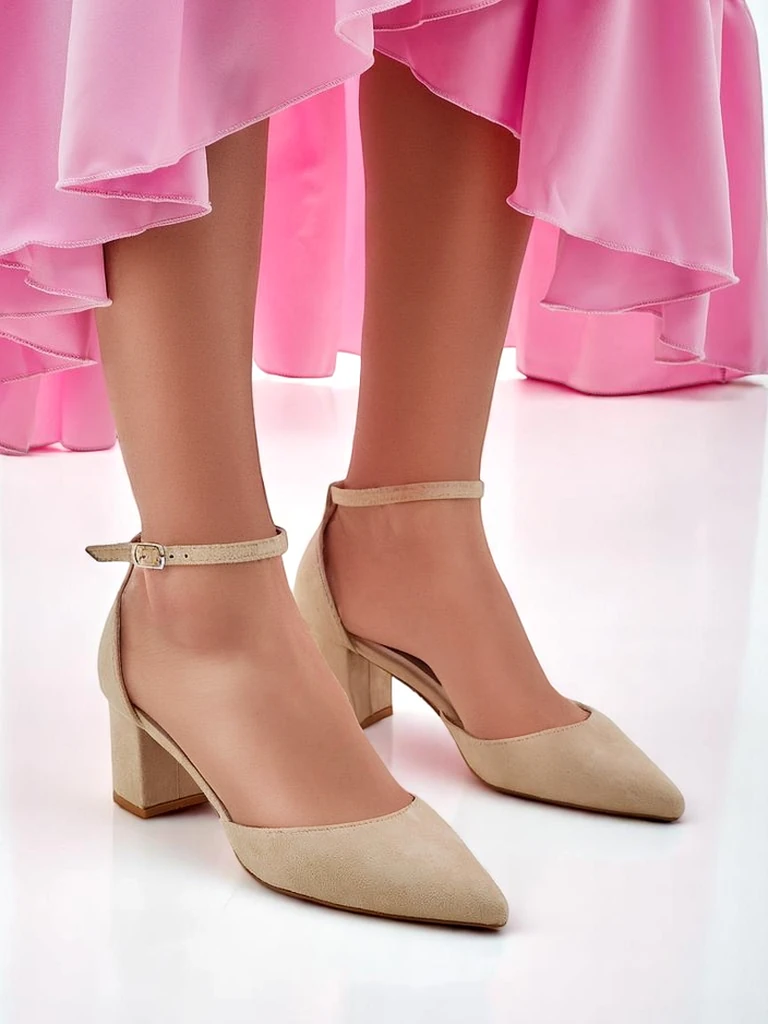 Royalfashion Women's eco suede pumps Vinoy