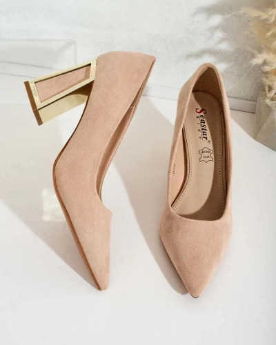 Royalfashion Women's pumps with decorative heel Badilla