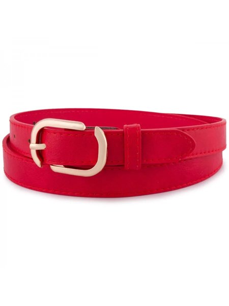 Royalfashion Women's narrow belt for trousers