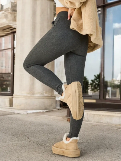 Royalfashion Women's Warm Cotton Leggings