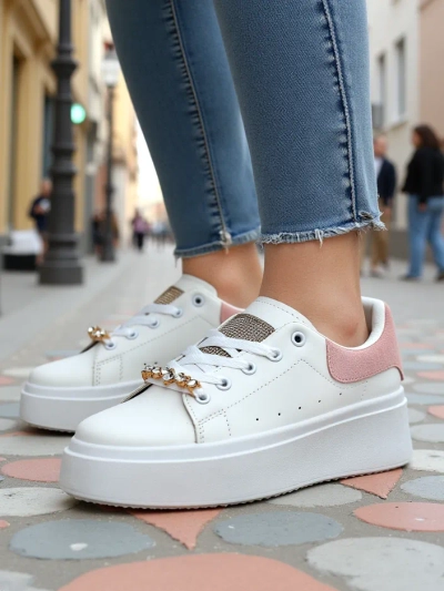Royalfashion Women's sport sneakers Tenzorus