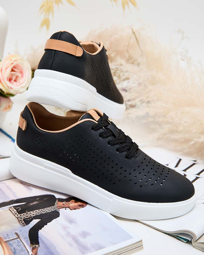 Royalfashion Women's openwork sports shoes Deromias