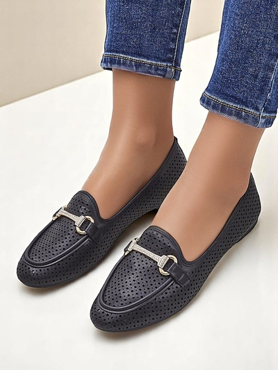 Royalfashion Rafalle openwork women's loafers