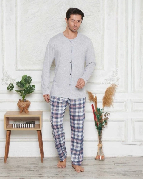 Royalfashion vīriešu kokvilnas pižāmas