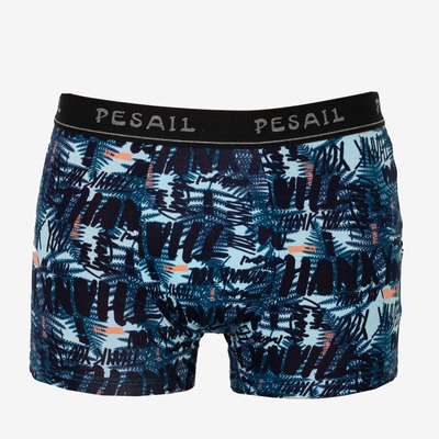 Темно-синие мужские боксеры