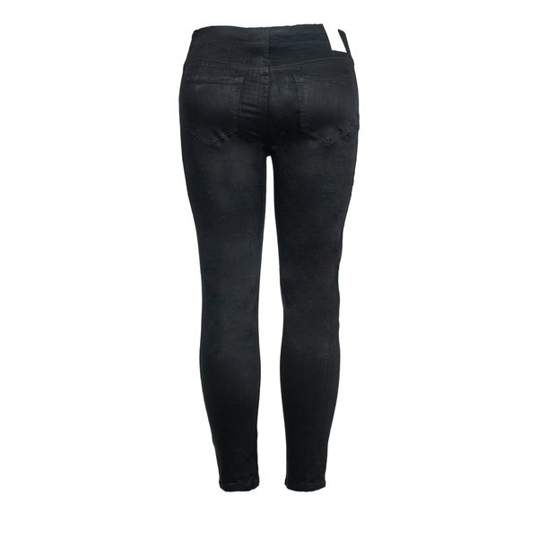 Black pants with white piping - Pants 1