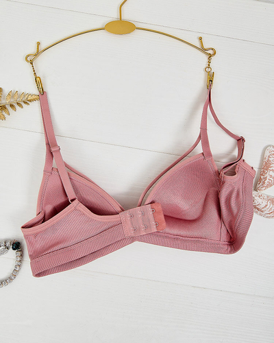 Royalfashion Women's bra with decorative straps