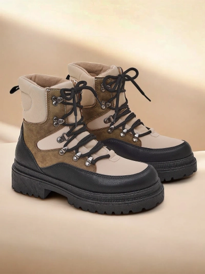 Royalfashion Women's Trapper Boots Savelly