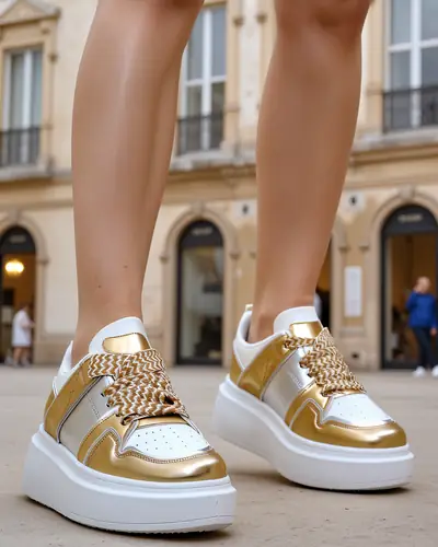 Royalfashion Женские платформенные спортивные кроссовки Gevigos