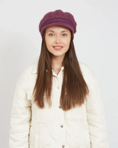 Royalfashion Sieviešu berets ar vizieri