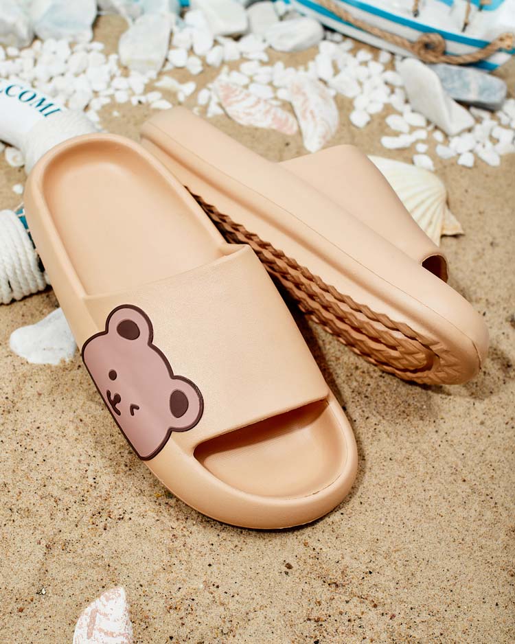 Royalfashion Women's Mall rubber flip-flops