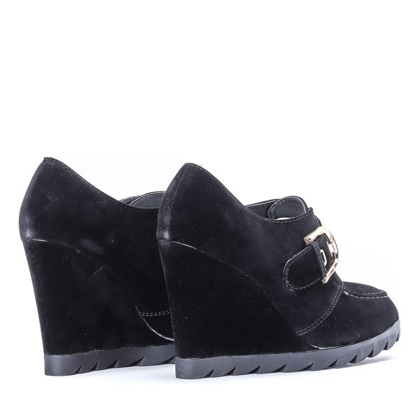 Черные туфли на танкетке Binevi - Обувь