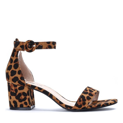 Sandals on a leopard post Madeleine - Footwear 1