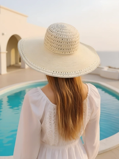 Royalfashion Women's Solvella Straw Hat