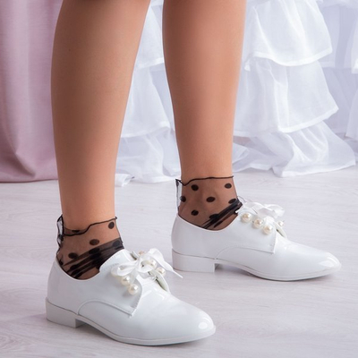 White shoes made of patent eco-leather Utah - Footwear