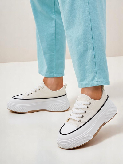 Royalfashion Women's platform sneakers Beemes