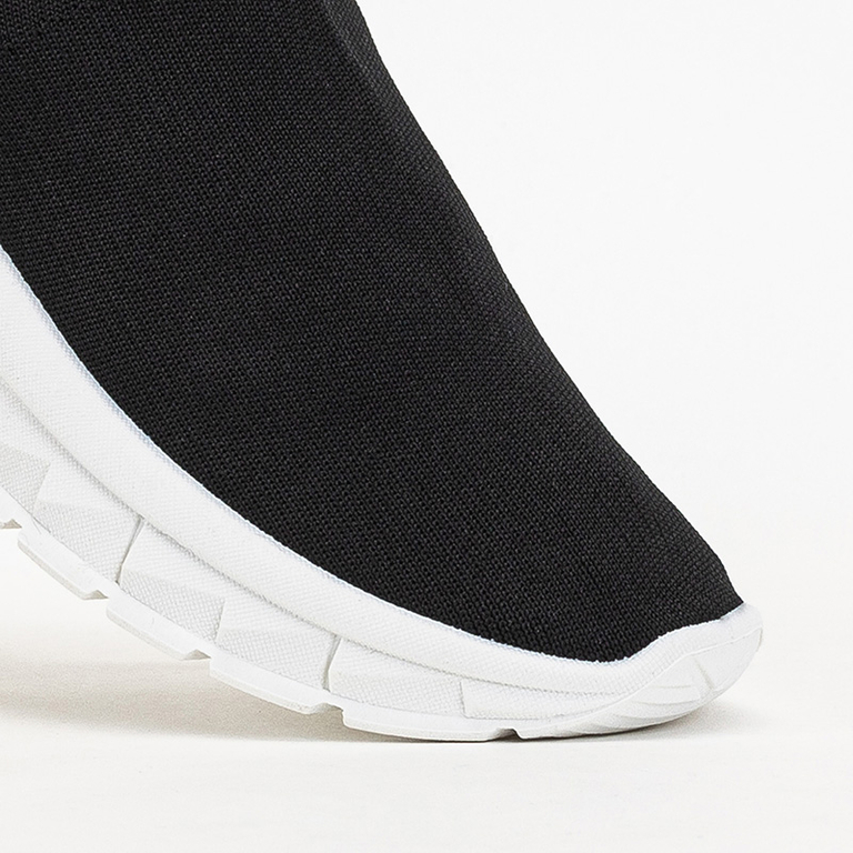 Jammy Black Tall Women's Sports Shoes - Footwear