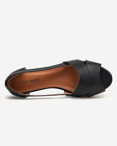 Black Women's Veronida Sandals - Footwear