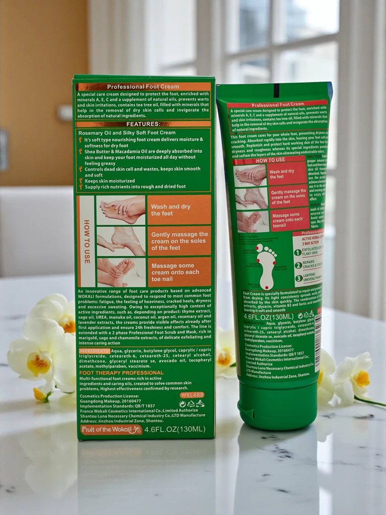 Интенсивно увлажняющий и восстанавливающий крем для ног и сухих пяток