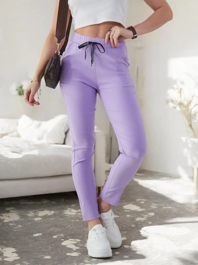 Royalfashion Women's Cotton Slim Fit Pants