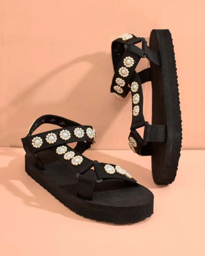 Royalfashion Sieviešu sporta sandales ar gumijas zoli