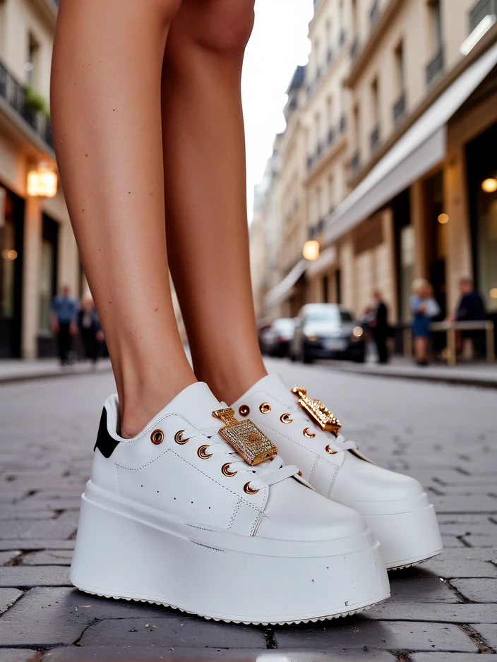 Royalfashion Женские спортивные кроссовки на платформе Oviger