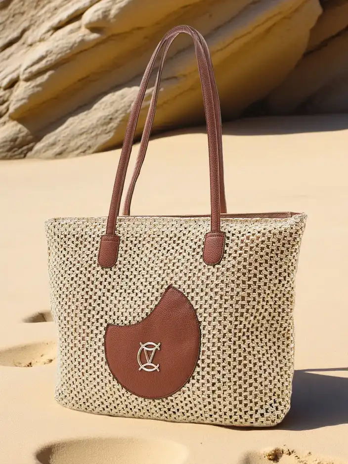 Royalfashion Liela salmu sieviešu vasaras soma