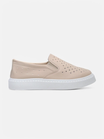 Royalfashion Women's perforated slip-on shoes Emayla