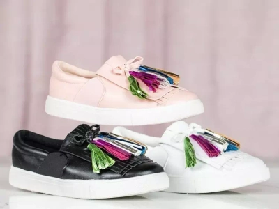 OUTLET Black sports sneakers with Osederra fringes - Footwear