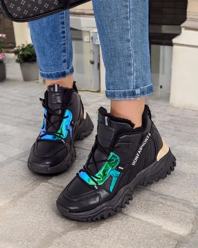 Royalfashion Women's Sneakers with Warm Lining Potomi