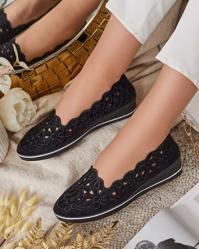 Royalfashion Women's low-heeled half shoes Dellio