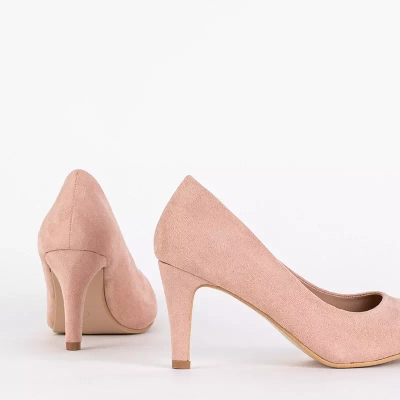 OUTLET Classic powder pumps on a Hikka heel - Footwear