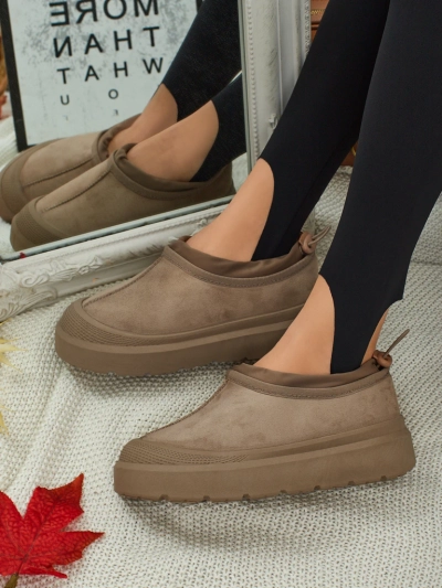 Velisee women's short snow boots