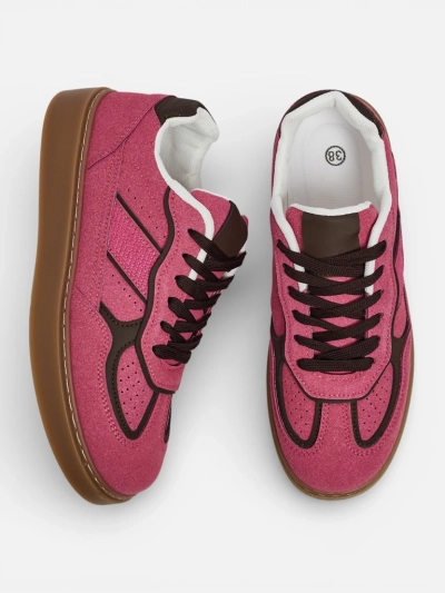 Sneakersy Damskie Luna Różowe Ekologiczne na Co Dzień