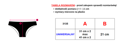 Красные женские трусики с отделкой