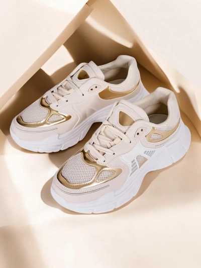 Royalfashion Women's Sneakers on a Thick Sole Ovelba
