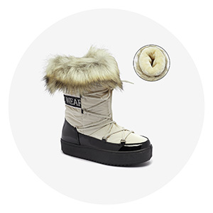 бежевый || черный