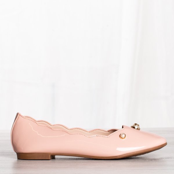 Pink ballerinas with Kassy decorations - Footwear 1