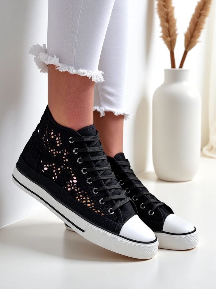 Royalfashion Женские перфорированные кроссовки Limme