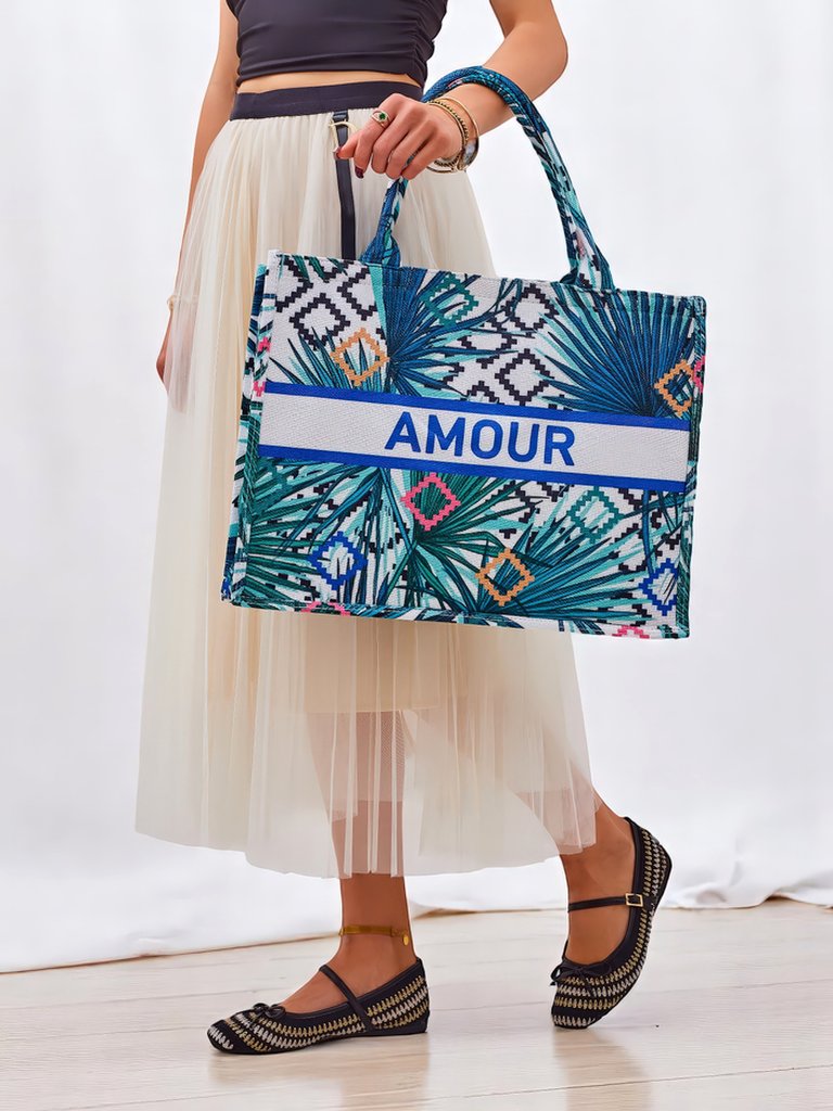 Royal Fashion Fabric Handbag Amour Vibes