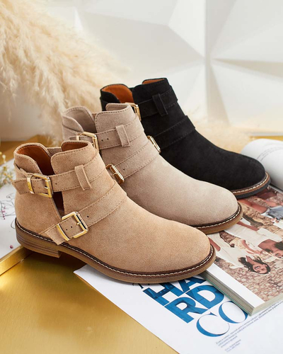 Royalfashion Women's Geronsa cutout boots