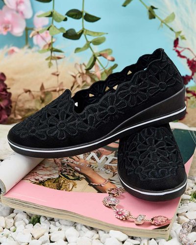 Royalfashion Women's low-heeled half shoes Dellio