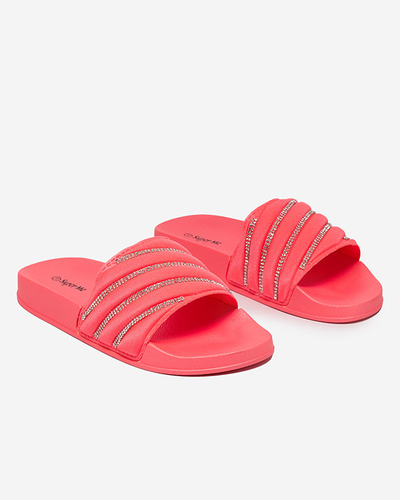 OUTLET Coral sieviešu čības ar kubisko cirkoniju Mytaris - Apavi