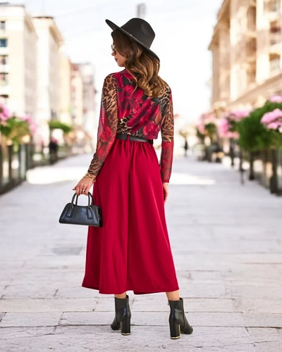 Royalfashion Women's midi skirt